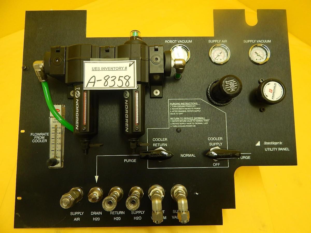 Used Ultratech Stepper 01-15-08204 Utility Panel 2244i Photolithography Used Working