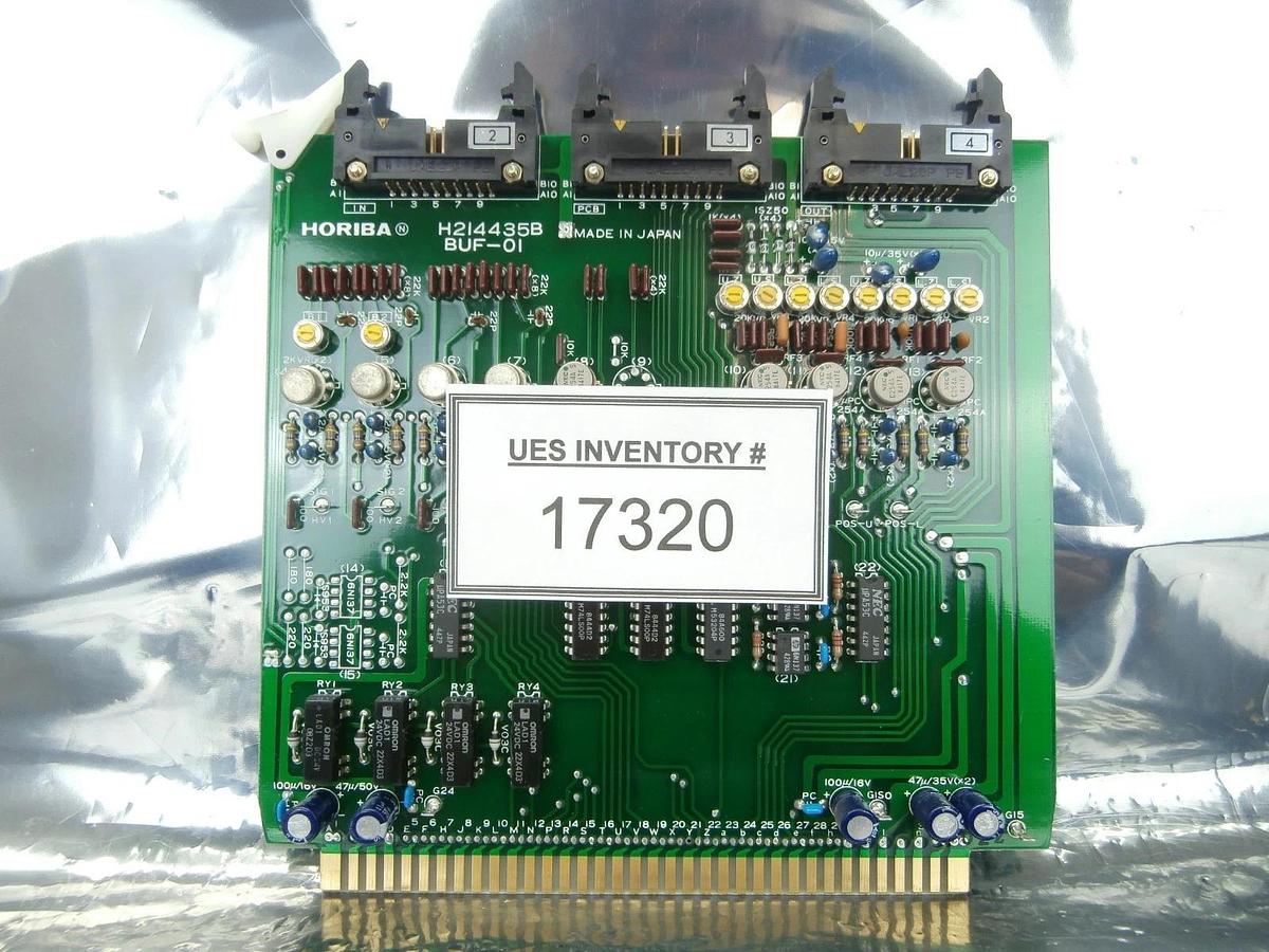 Used Horiba H214435B Buffer Board PCB Card BUF-01 PD-201A Used Working