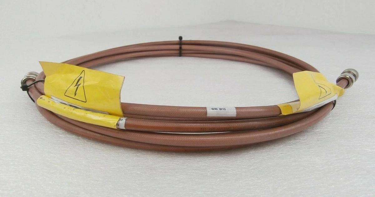 Used 3-Sixty MFG 0251-0331-6M RF Generator Cable 20 Foot 6 Meters Working Surplus
