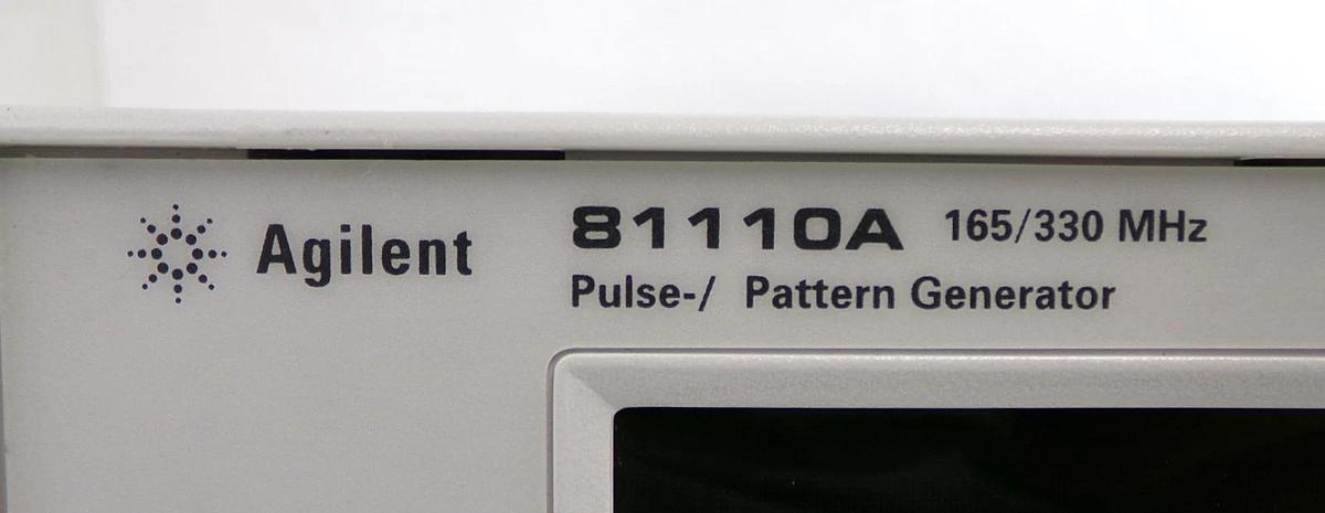 Used Agilent 81110A Pulse Pattern Generator 165/330 MHz with 81111A Modules Untested