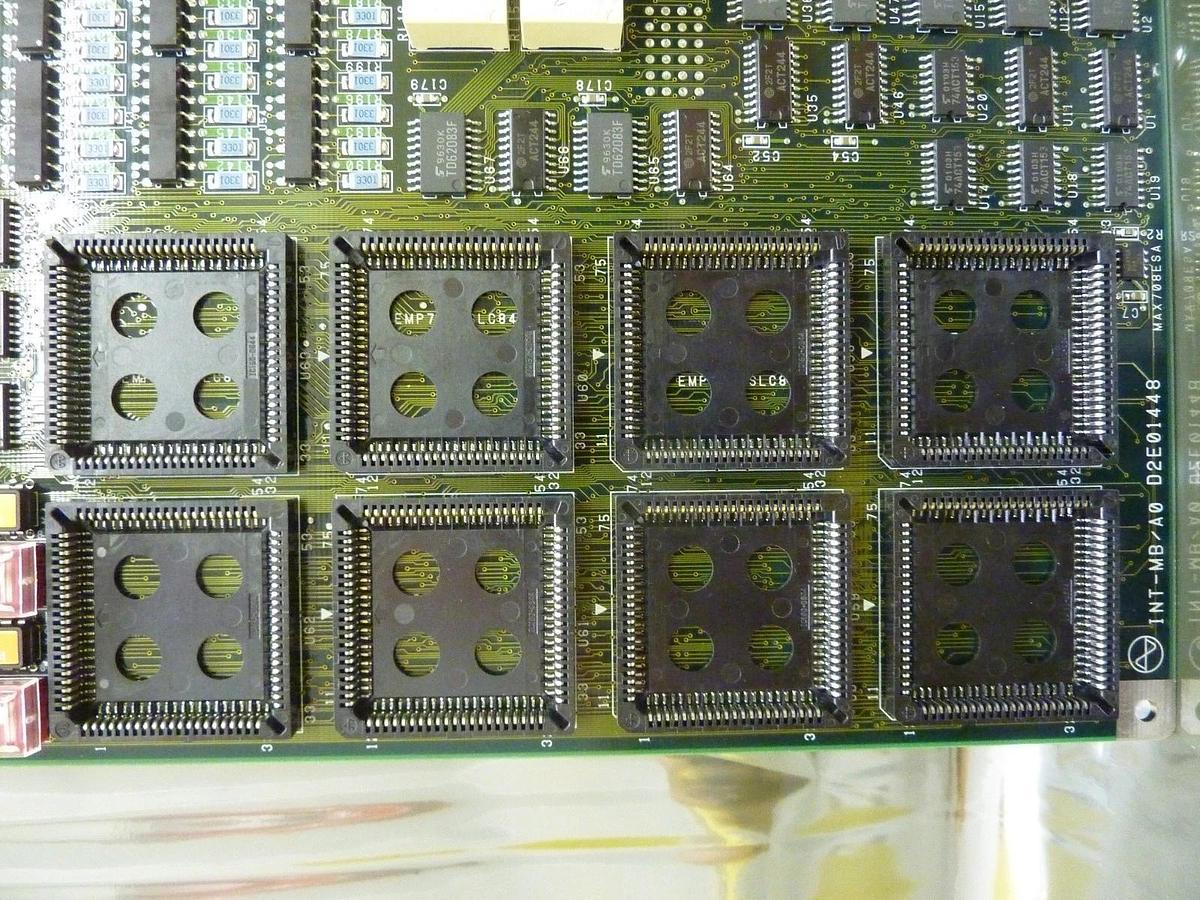 Used Kokusai Electric D2E01448 Processor PCB Card INT-MB No EPROM Working Surplus
