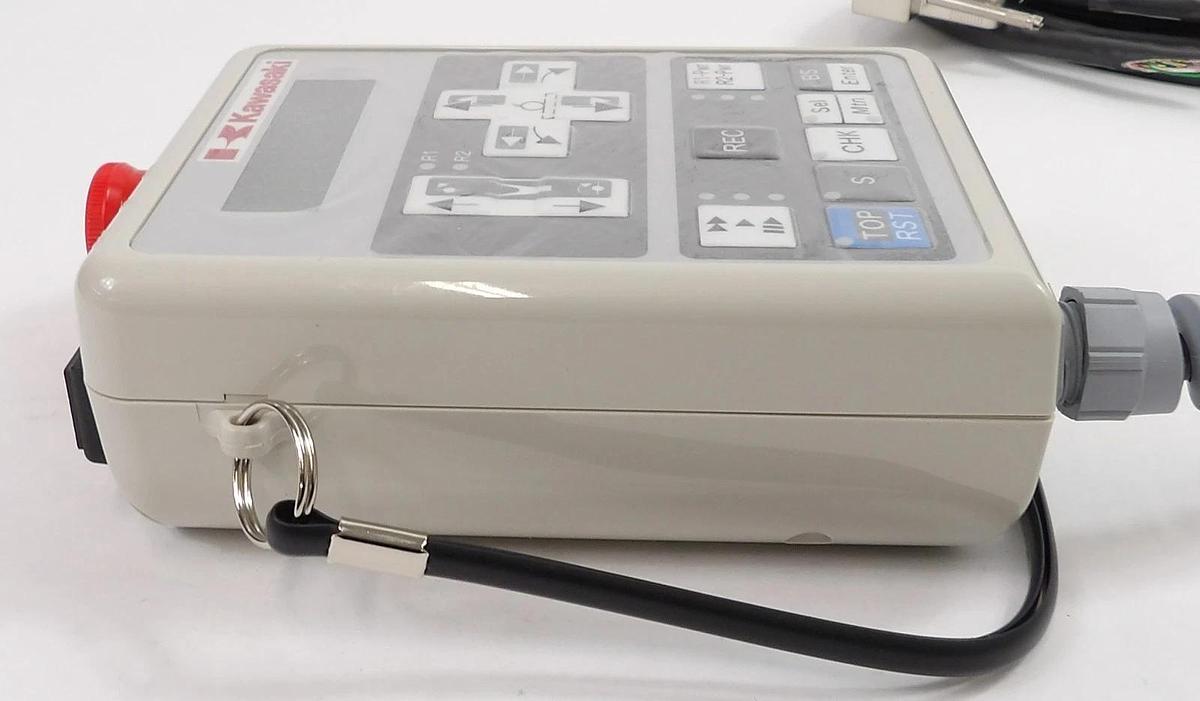 Used Kawasaki 50817-0074 Robot Teach Pendant Hand Held Controller Working Surplus