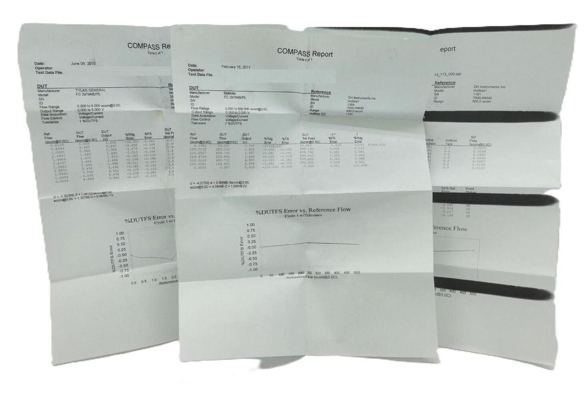 Used Mykrolis Millipore FC-2979MEP5 Mass Flow Controller MFC Lot of 3 OEM Refurbished