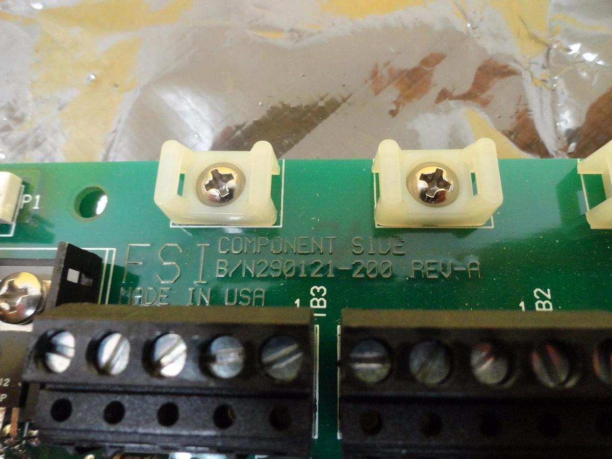Used FSI International 290121-400 System/Logic Chemfill PCB 290121-200 Working Spare