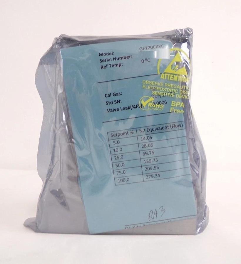 Brooks Instrument GF120C-110719 Mass Flow Controller MFC Lot of 2 New