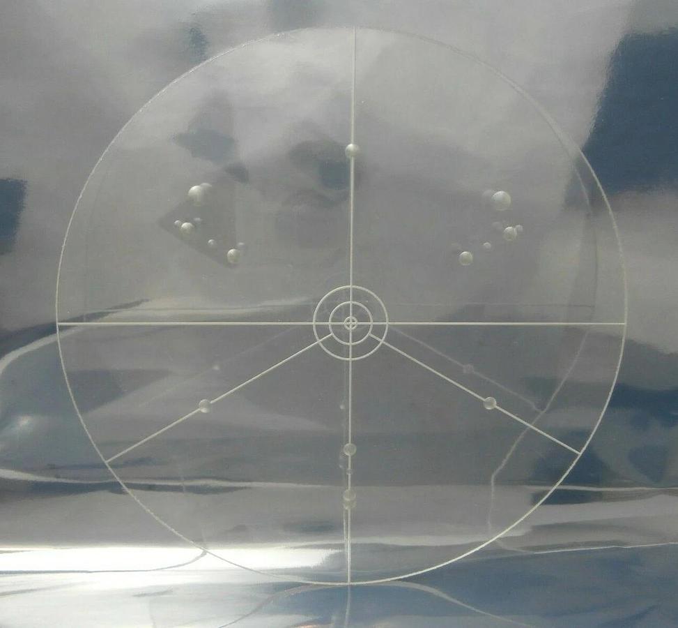 Used SVG Silicon Valley Group 90S 150mm Plastic Calibration Wafer Lot of 3 Working