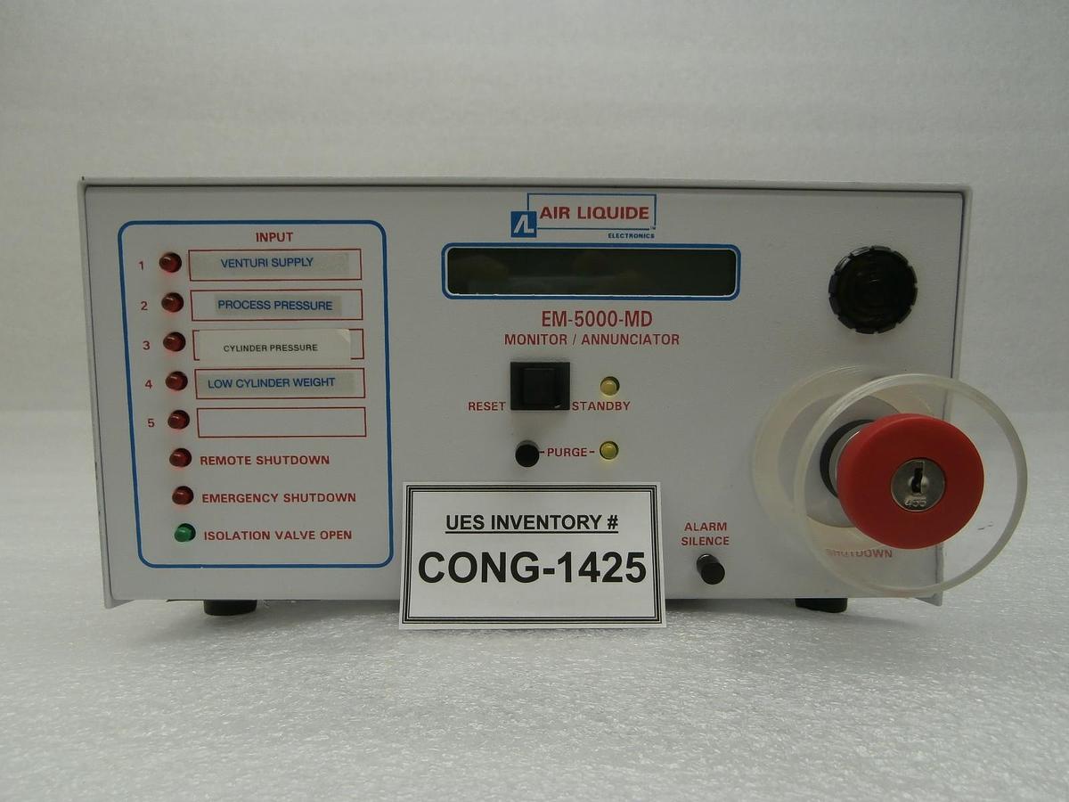 Used Air Liquide Electronics EM-5000-MD Monitor Annunciator Used Working
