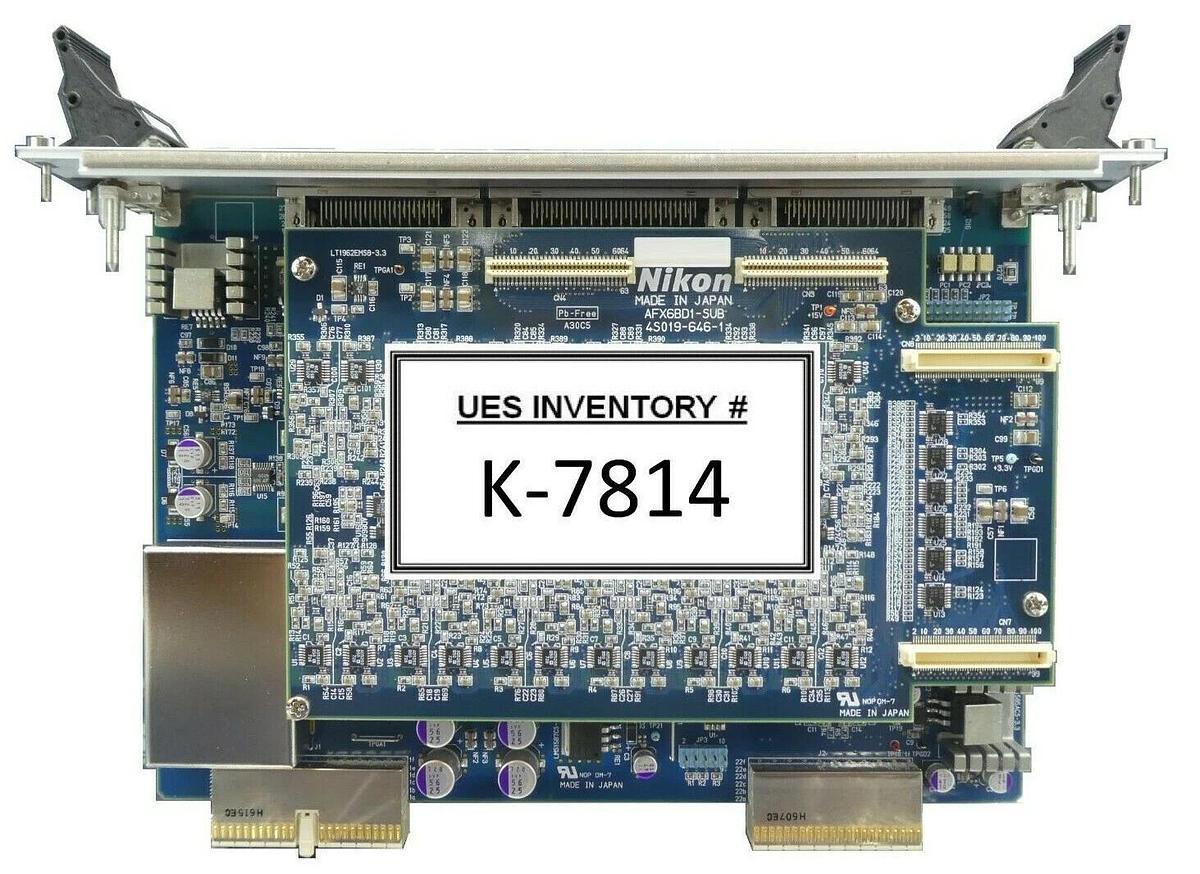 Used Nikon 4S085-883-1 PCB Card AFX6BD1 4S019-646-1 NSR FX-601F Damaged Connector