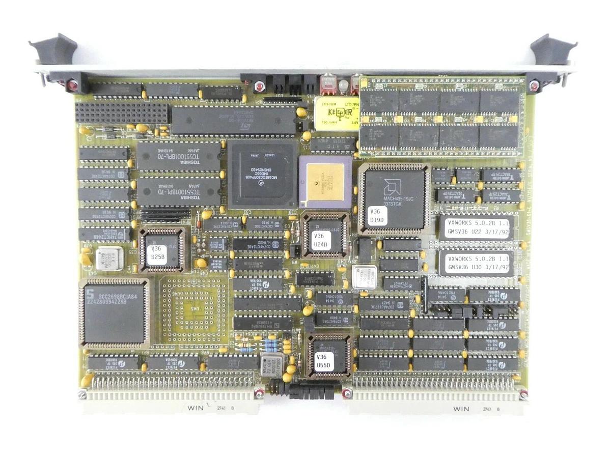 Used General Microsystems GMSV36-01-E SBC VME Computer PCB Card AMAT 0190-40086 Spare