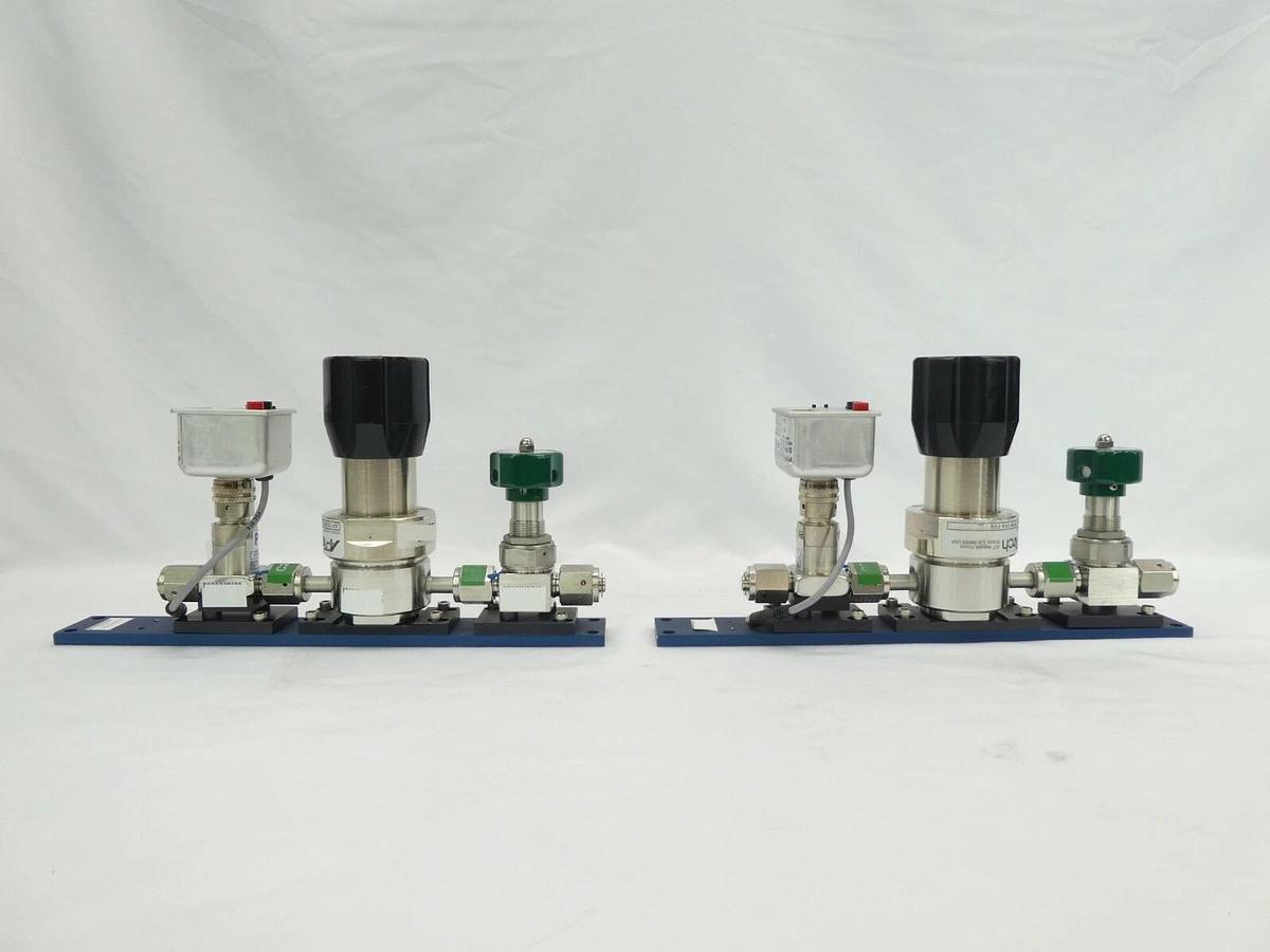 Used Novellus Systems Gas Manifold AP Tech AP1006SV 2PW FV4 FV4 Concept 2 ALTUS