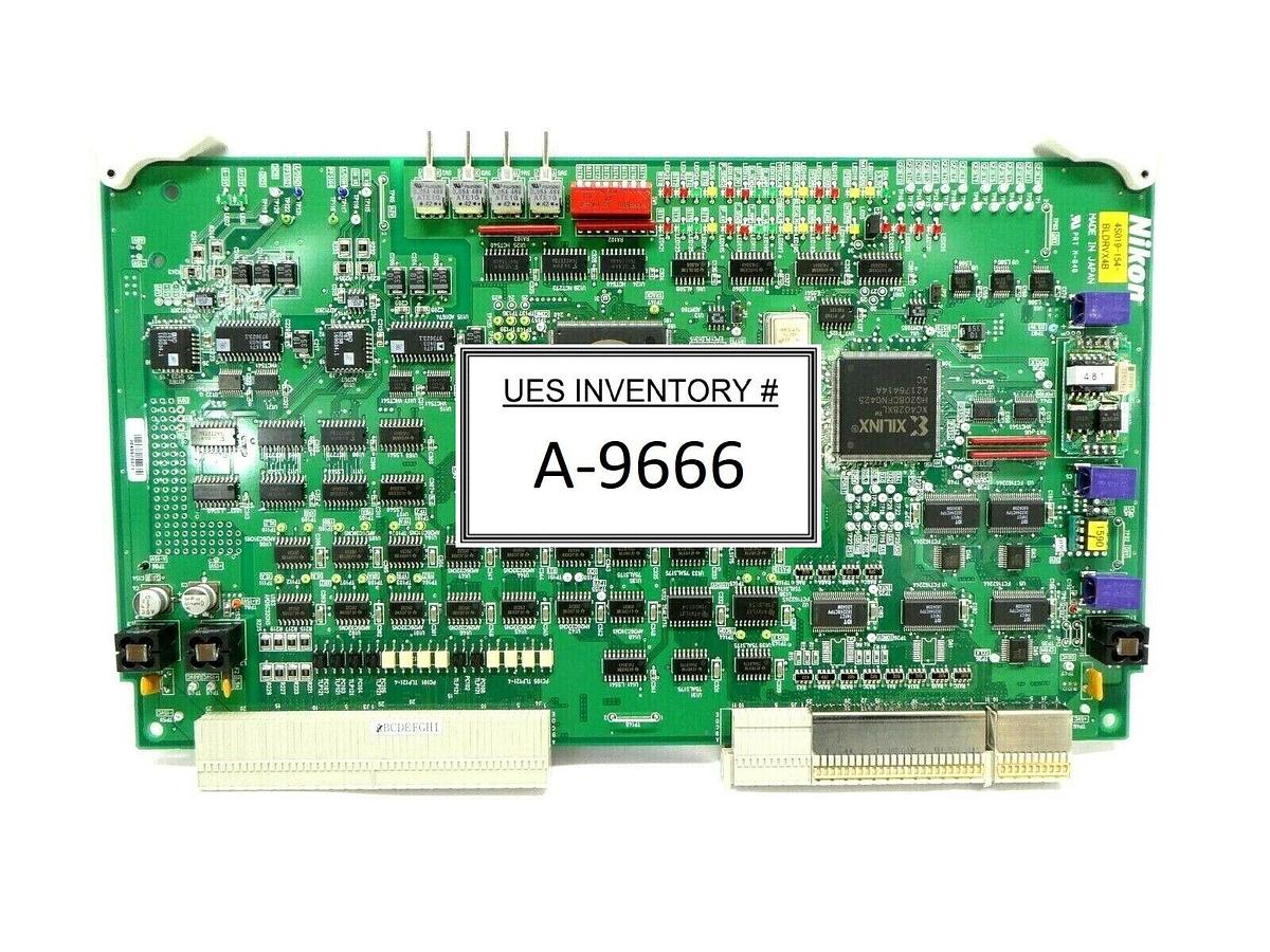 Used Nikon 4S019-154 Processor Control PCB Card BLDRVX4B NSR-S307E DUV Scanning Spare