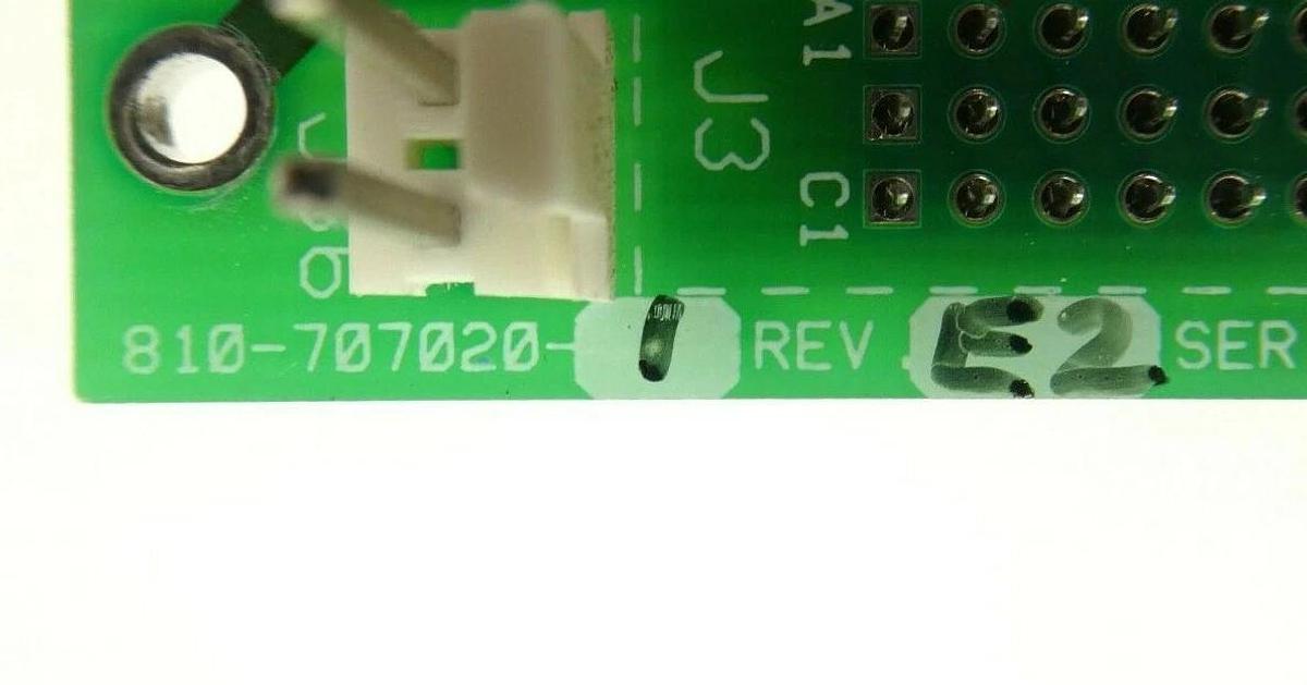 Used Lam Research 810-707020-1 VME I/O Motherboard Backplane PCB Continuum Spare