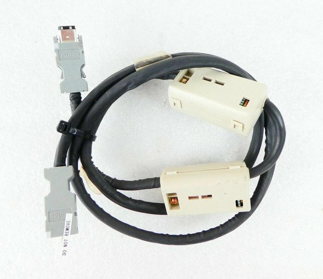 Used Nikon FX-601F X Y Theta Encoder Cable Set of 3 Yaskawa JUSP-BA01 Working Surplus