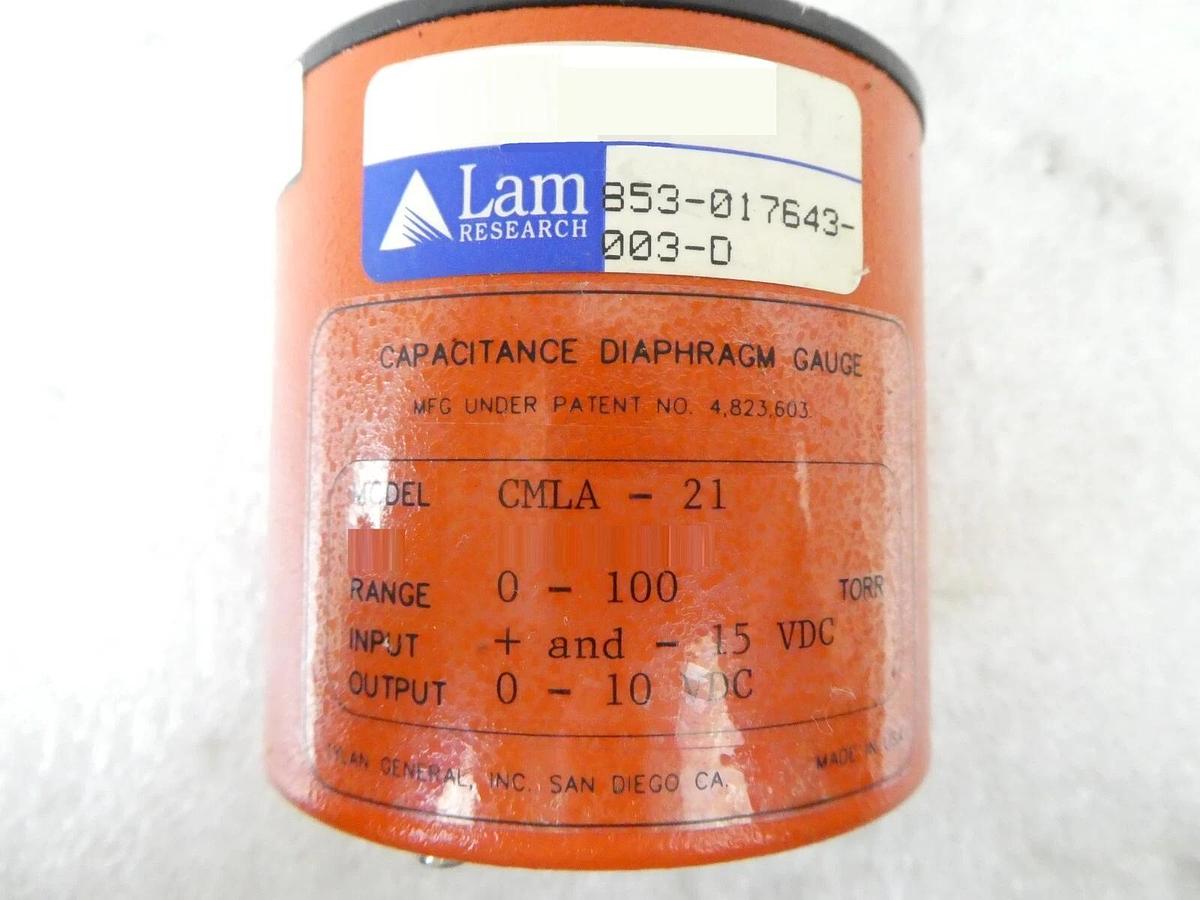 Used Lam Research 853-017643 Baratron Transducer Module 853-017643 Surplus