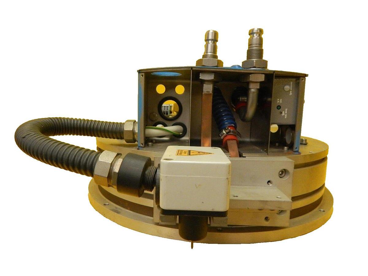 Used Balzers BG 445 013-S Cooling Lid Motor Assembly BG 545 649-T Surplus Surplus