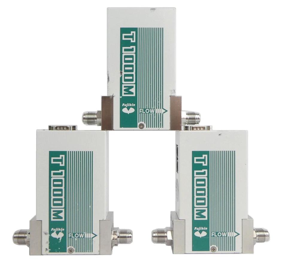 Used Fujikin FCST1030MFC-4J2-F30L-N2-U485-EP Mass Flow Controller MFC Lot of 3
