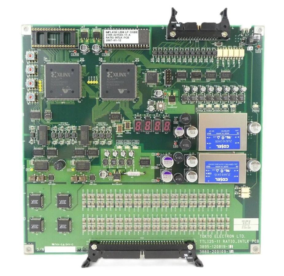 Used TEL Tokyo Electron 3880-200109-11 PCB TTLI25-11 RATIO_INTLK Working Surplus