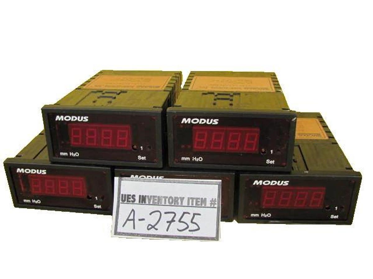 Used Modus Instruments DA-4-04M-0-RR-15-114 Display Alarm Reseller Lot of 5 Working