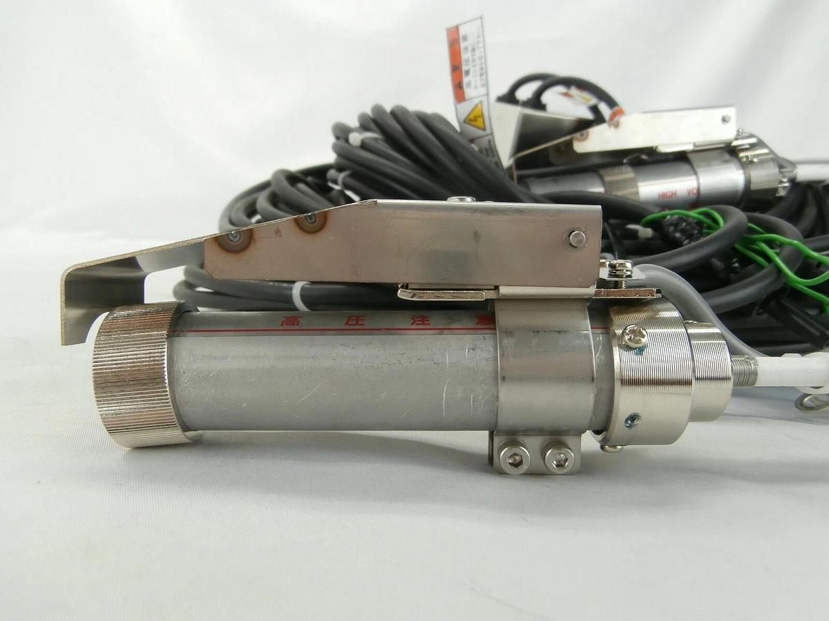 Used JEOL Dual Ion Vacuum Pump Magnet Assembly HV Cable Set JWS-2000 SEM Working