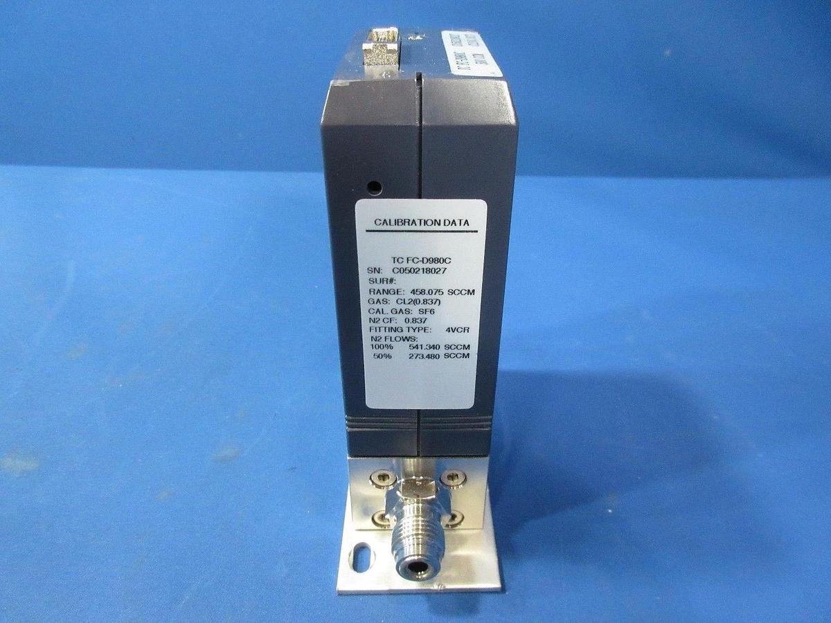 Used Aera FC-D980C Mass Flow Controller MFC 500 CCM Cl2 Used Working