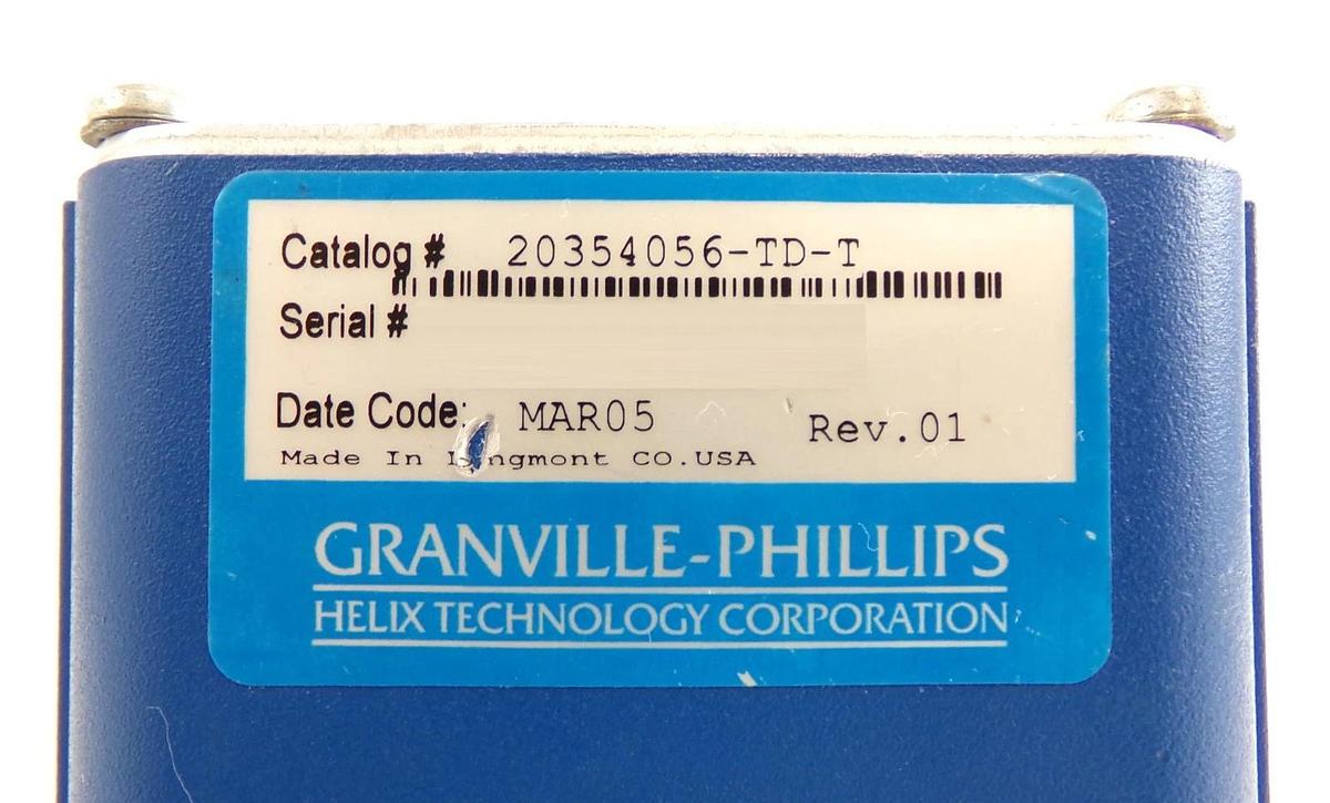 Used Granville-Phillips 20354056-TD-T Micro-Ion 354 Brooks Automation Working