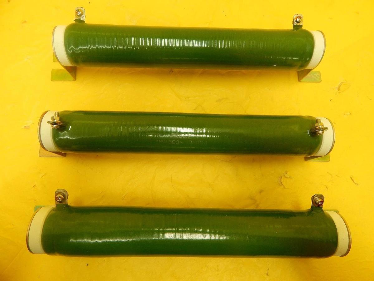 Used Akira Seiki RWH300G 350ΩJ Ceramic Resistor Reseller Lot of 3 Used Working