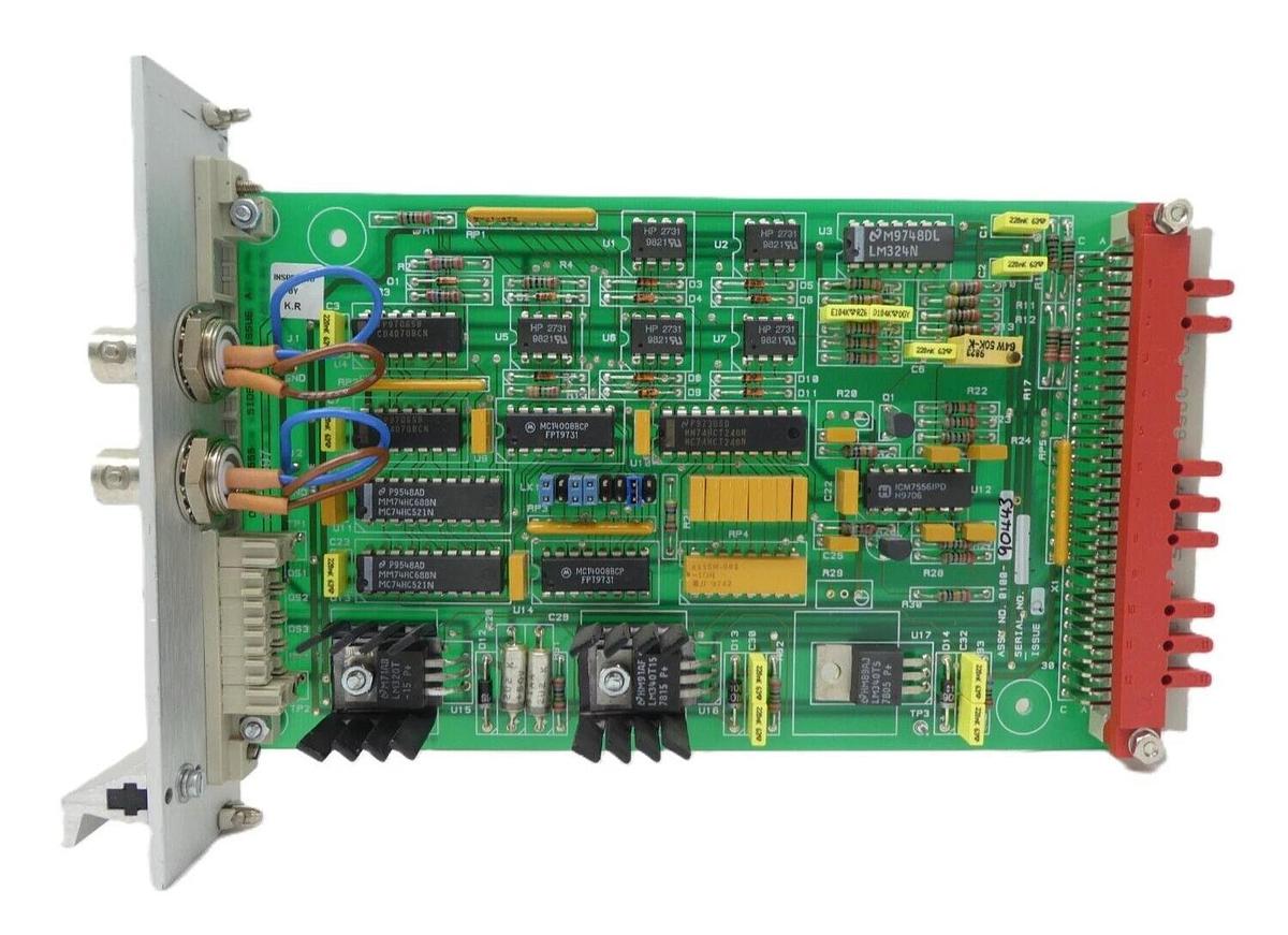 Used AMAT Applied Materials 0100-90443 Spin Window PCB Card Working Surplus