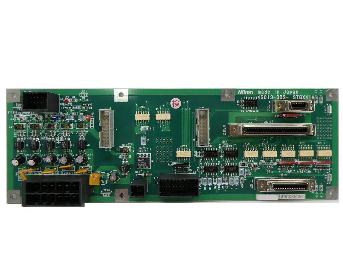 Used Nikon 4S013-392 Relay Interface Board PCB STGX41A NSR-S205C Working Spare