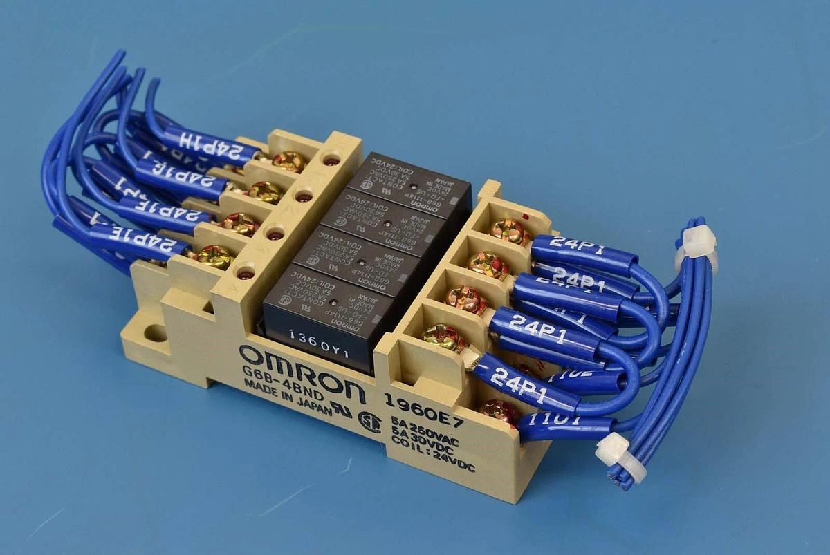 Used Omron G6B-4BND Relay Terminal Block