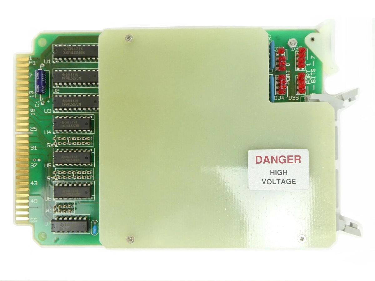 Used PL Pro-Log 105195 Medium Power DC PCB Card 7501 Varian 350D Ion Implanter Spare