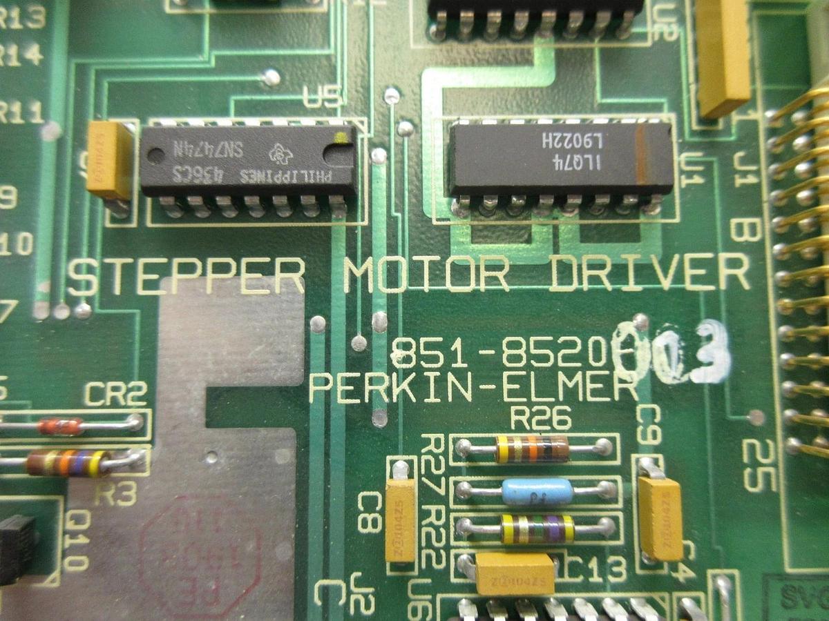 Used Perkin-Elmer 851-8520-003 Stepper Motor Driver PCB Card SVG ASML 90S DUV Used