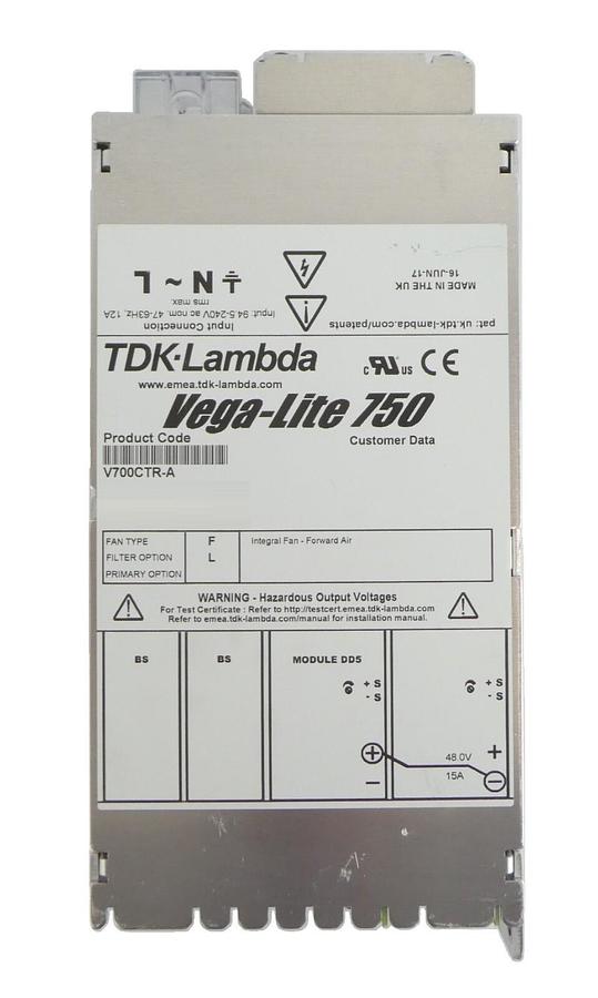 Used TDK-Lambda V700CTR-A Power Supply Vega-Lite 750 AB Sciex Working