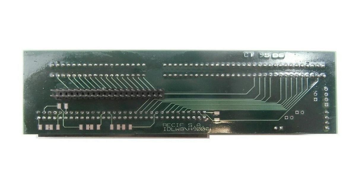 Used RECIF Technologies IDLW8H9006 Backplane Connector PCB IDLW8 200mm Working Spare