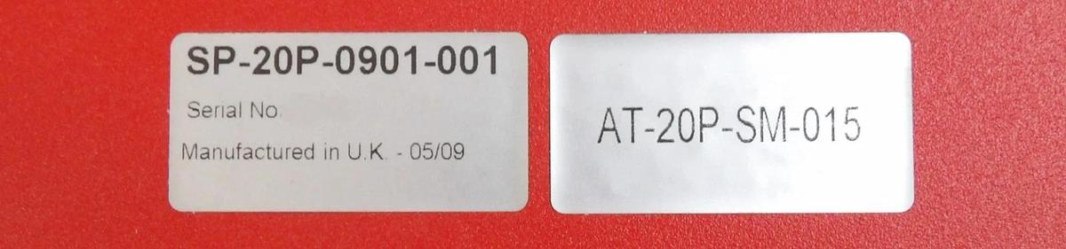 Used SPI Laser SP-20P-0901-001 1040-1200nm Fiber Laser w/PT-P00426 PT-P00474 Untested