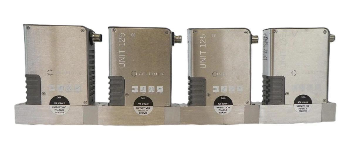 Used Celerity IFC-125C Mass Flow Controller MFC AMAT 0190-26050 Reseller Lot of 4
