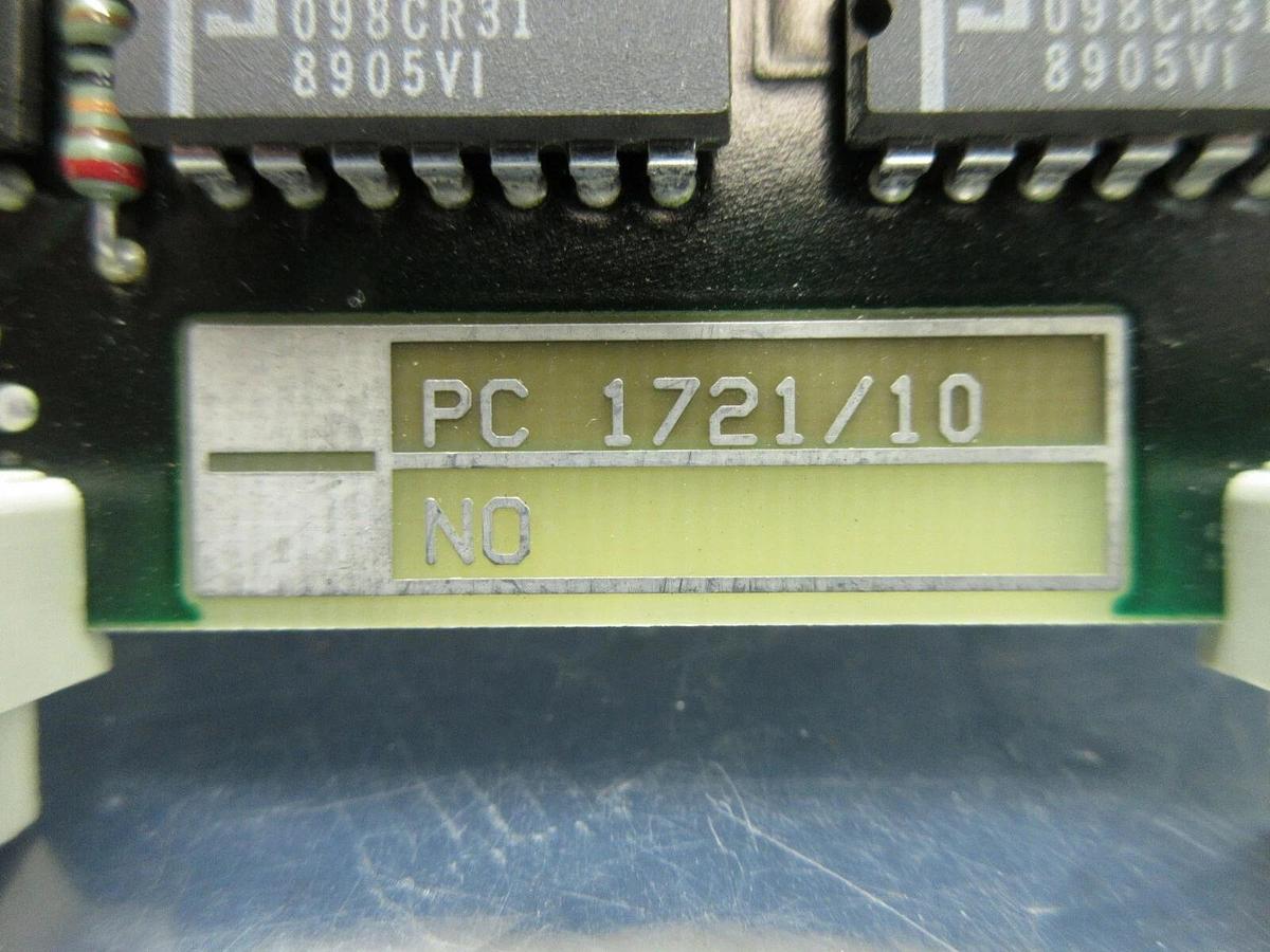 Used Philips PC 1721/10 Processor PCB Card ASML 9406.217.2110 PAS 5000/2500 Used