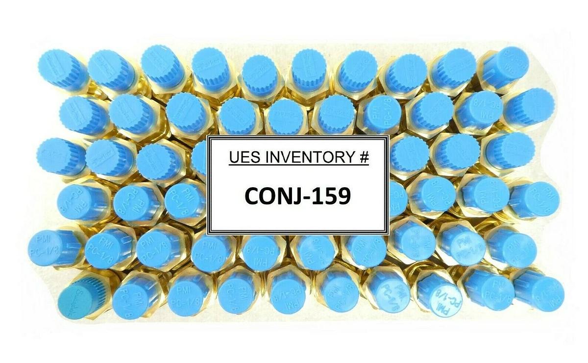 Parker 6MSC2N-B Male Straight Connector Reseller Lot of 60 Varian E34000156 New