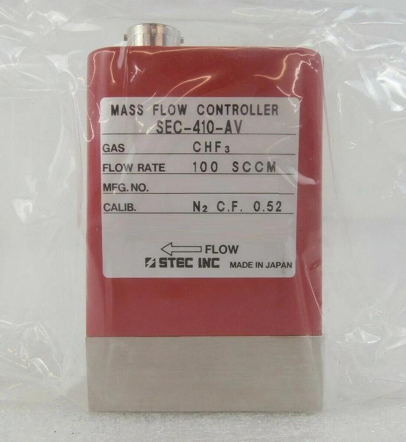 STEC SEC-410-AV Mass Flow Controller MFC SEC-410 100 SCCM CHF3 New Surplus
