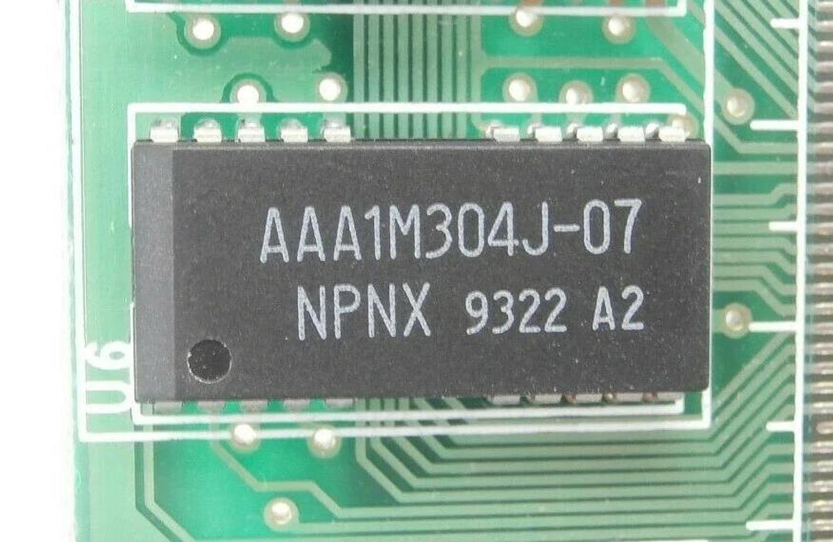 Used Trident JAX8232B10048973 ISA Video Card PCB Card JAX-8232B/V1 Clusterlock 7000