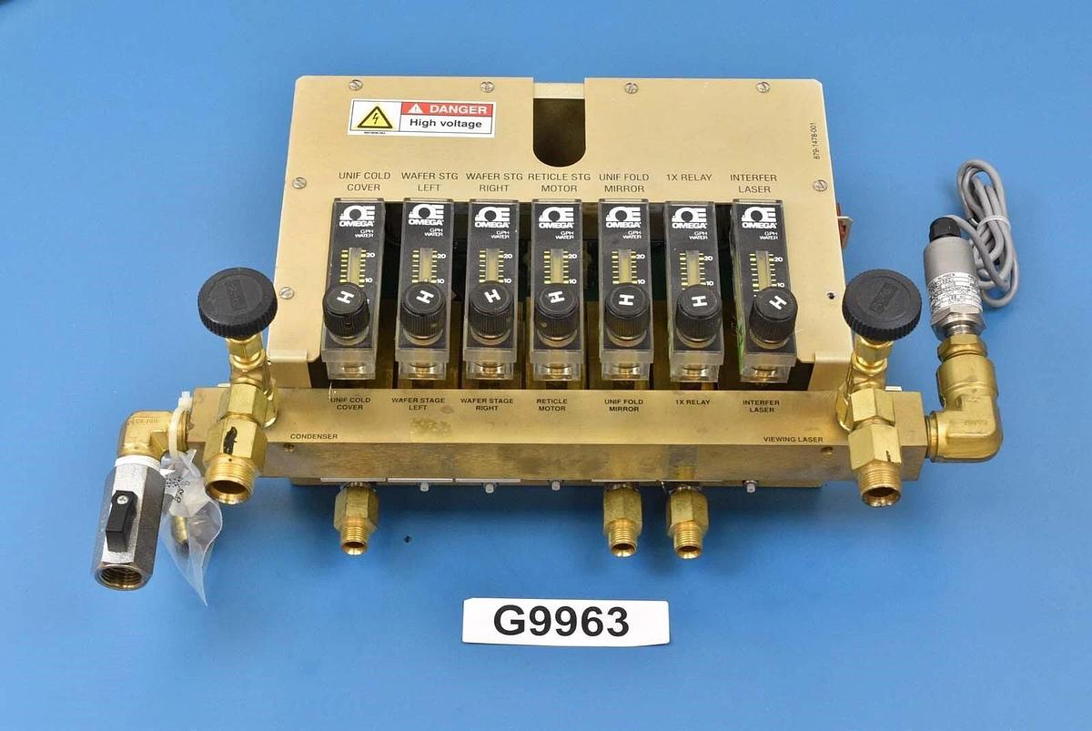 Used SVG / ASML 879-0605-001 Micrascan PCW Manifold