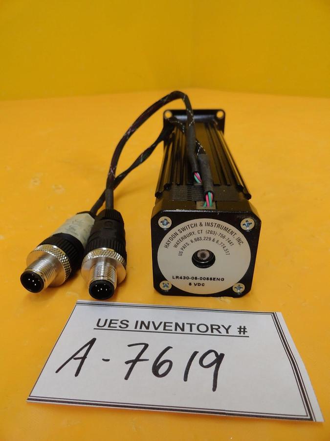 Used Haydon Switch & Instrument LR430-05-0055ENG Servo Motor Used Working