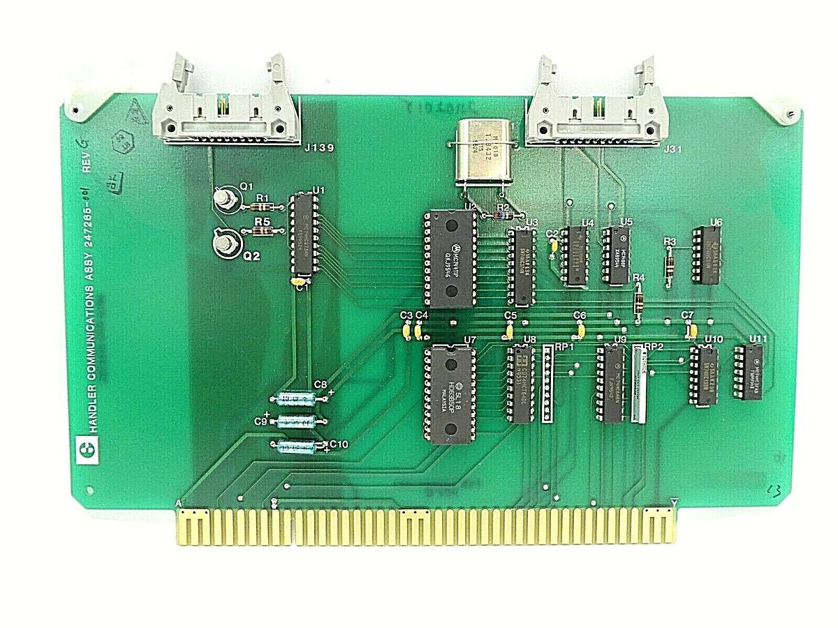 Used Electroglas 247265-001 Handler Communications PCB Card 4085x Horizon Working