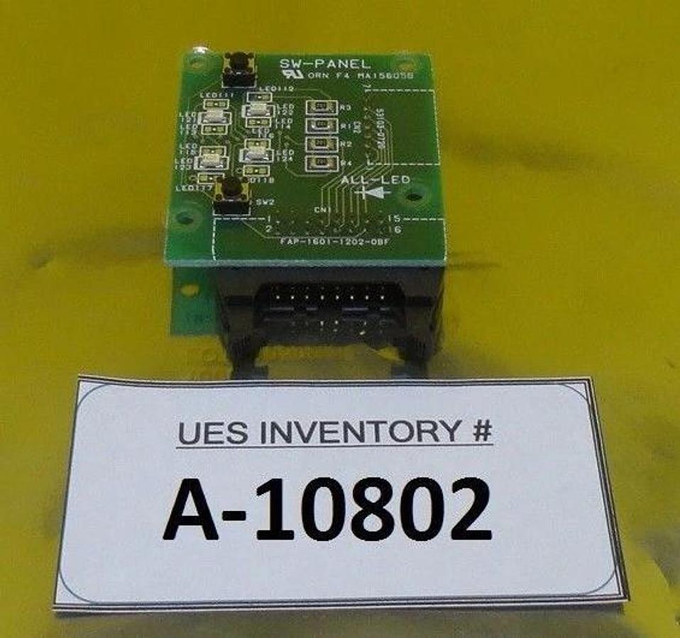 Used TEL Tokyo Electron MA15605B LED Panel Board PCB SW-PANEL Working Spare