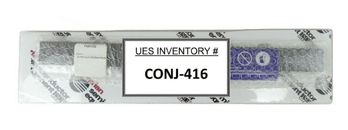Varian Semiconductor Equipment F4291002 Graphite Long Slit Shield VSEA New