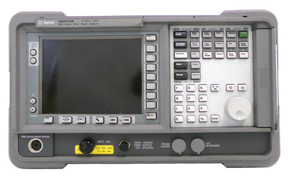 Used Agilent Technologies N8973A Noise Figure Analyzer NFA Series 10MHz-3GHz As-Is
