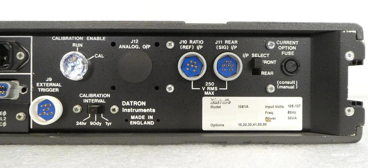 Used Datron Instruments 1061A 5.5 Digit Autocal Digital Multimeter Untested Surplus