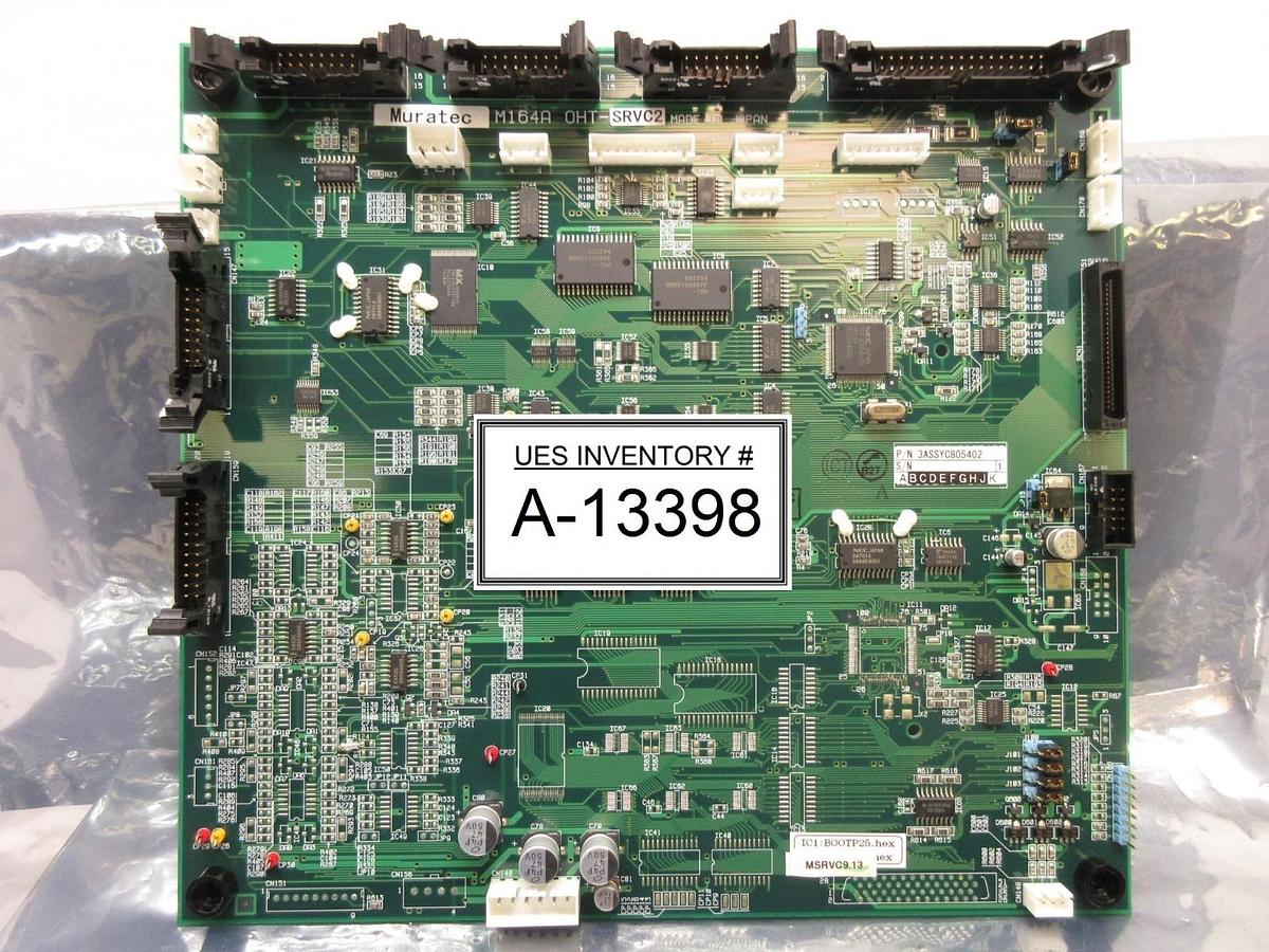 Used Muratec 3ASSYC805402 Interface Board PCB OHT-SRVC2 M164A Used Working