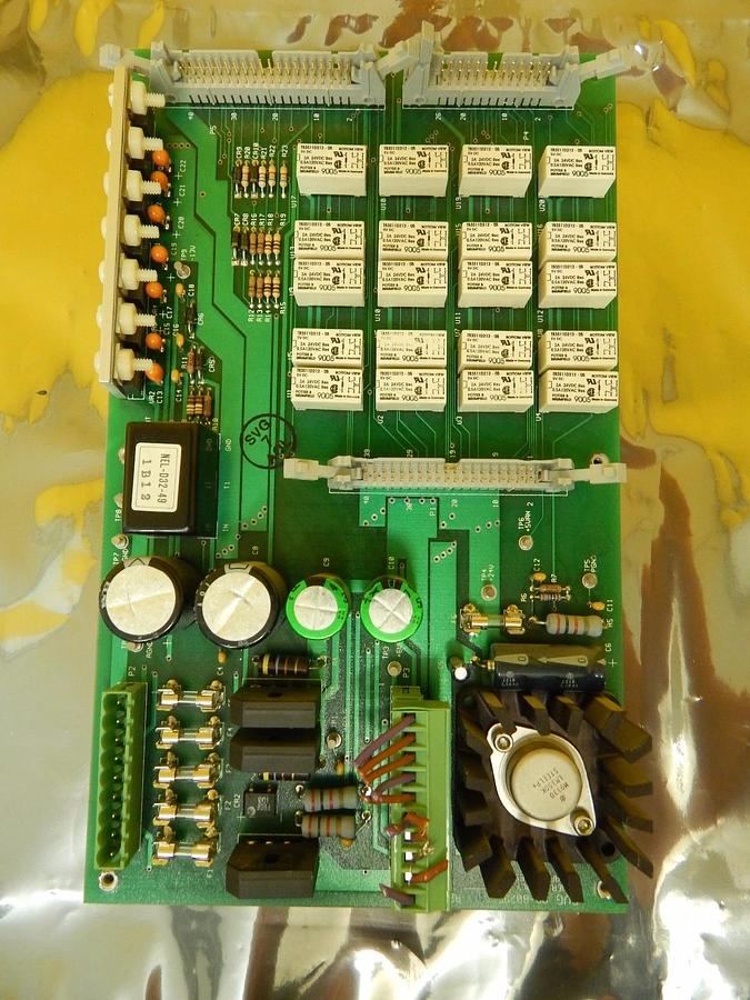 Used SVG Silicon Valley Group 99-80295-01 Power Supply Safety Reset PCB Rev. A Spare