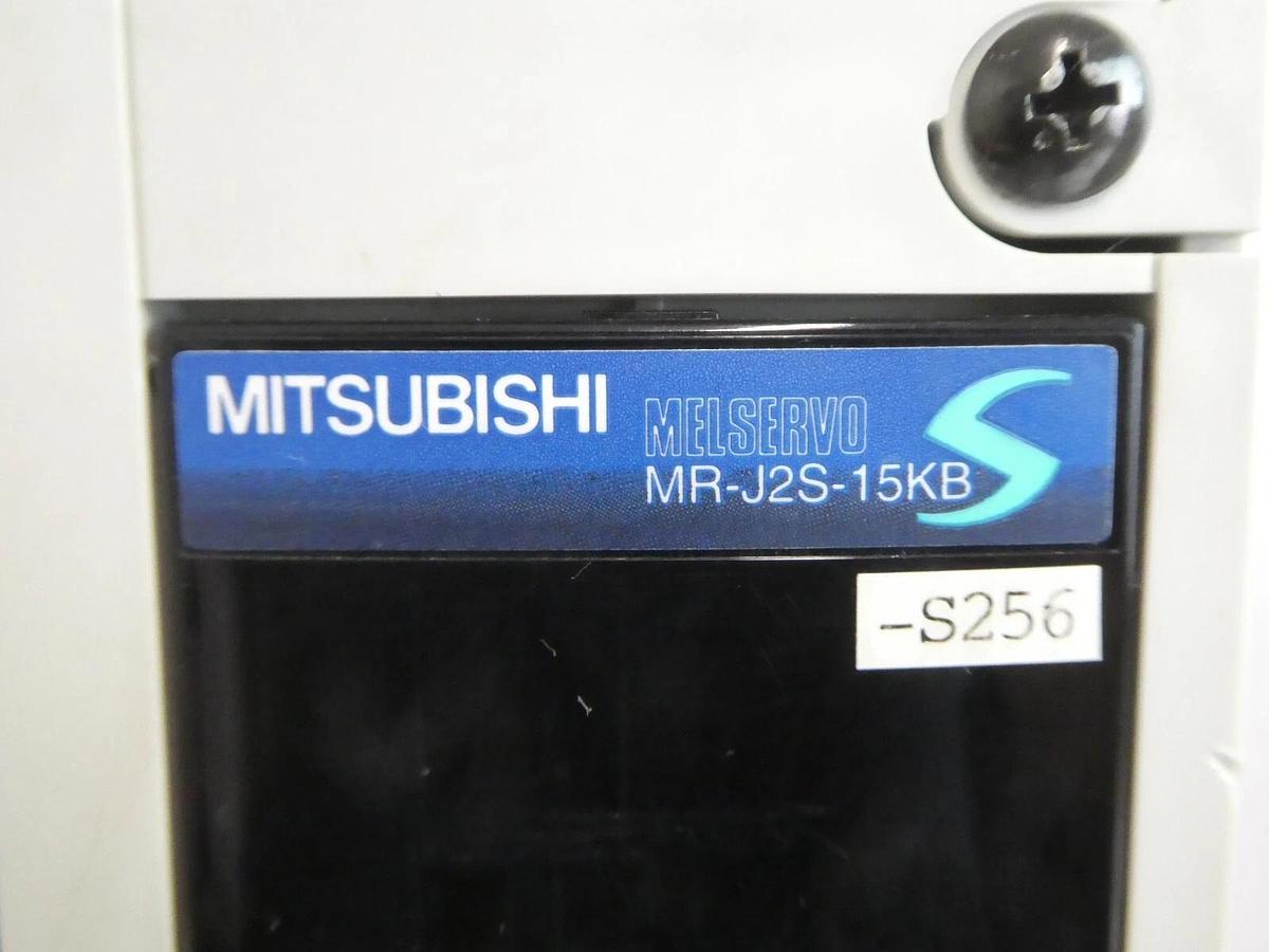 Used Mitsubishi MR-J2S-15KB-S256 MR-J2S-15KB-PX256 AC Servo Driver Lot of 2 Working