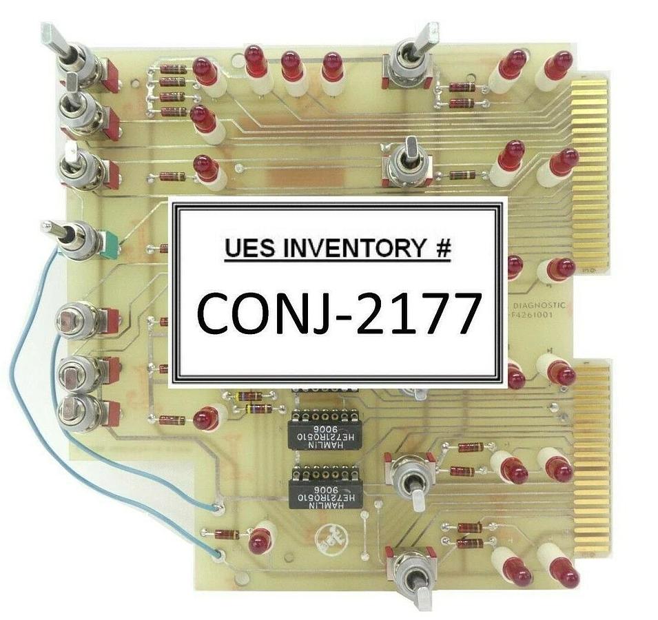 Used Varian Semiconductor VSEA D-F4261001 End Station Diagnostic PCB Rev. C Working